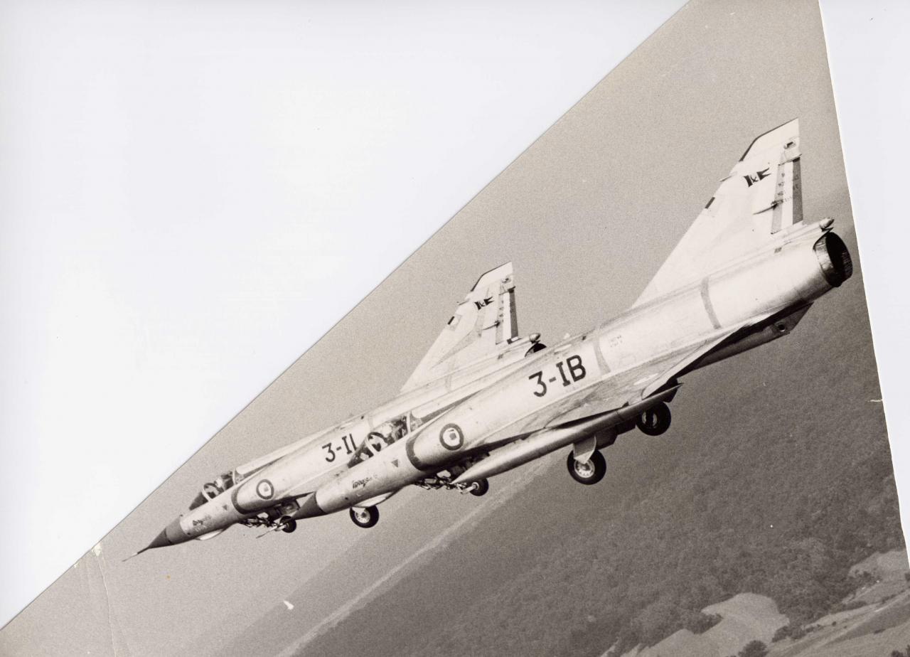 Mirage IIIE n°489 (3-IL) en 1970