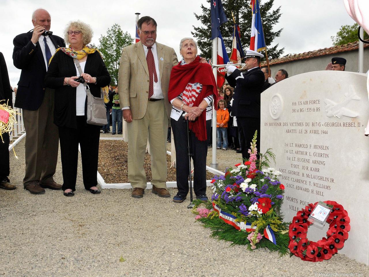 8 mai 2014 recueillement des familles américaines