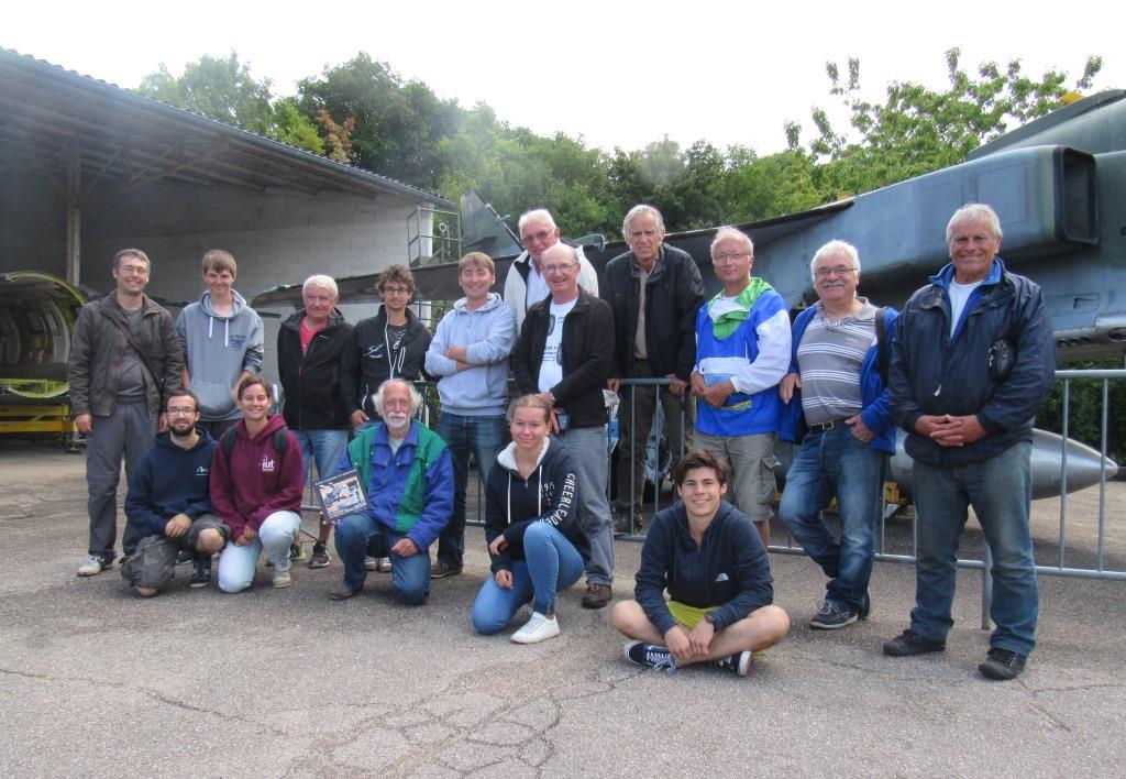 Les vélivoles de Mulhouse le 1er août 2017