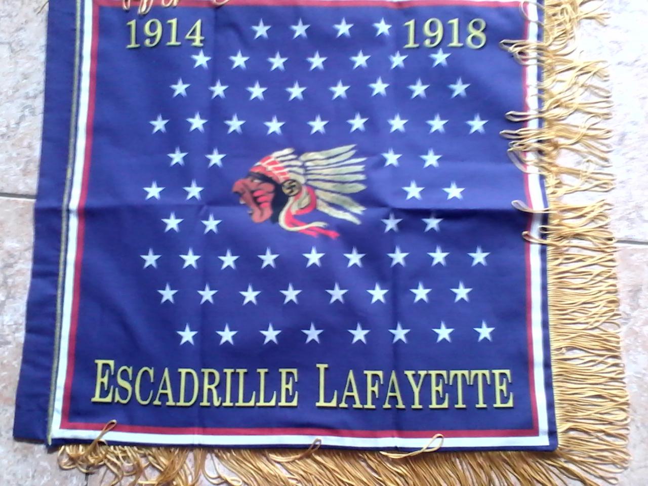 fanion de l'escadrille LAFAYETTE