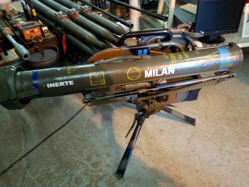 Poste de tir du missile Milan