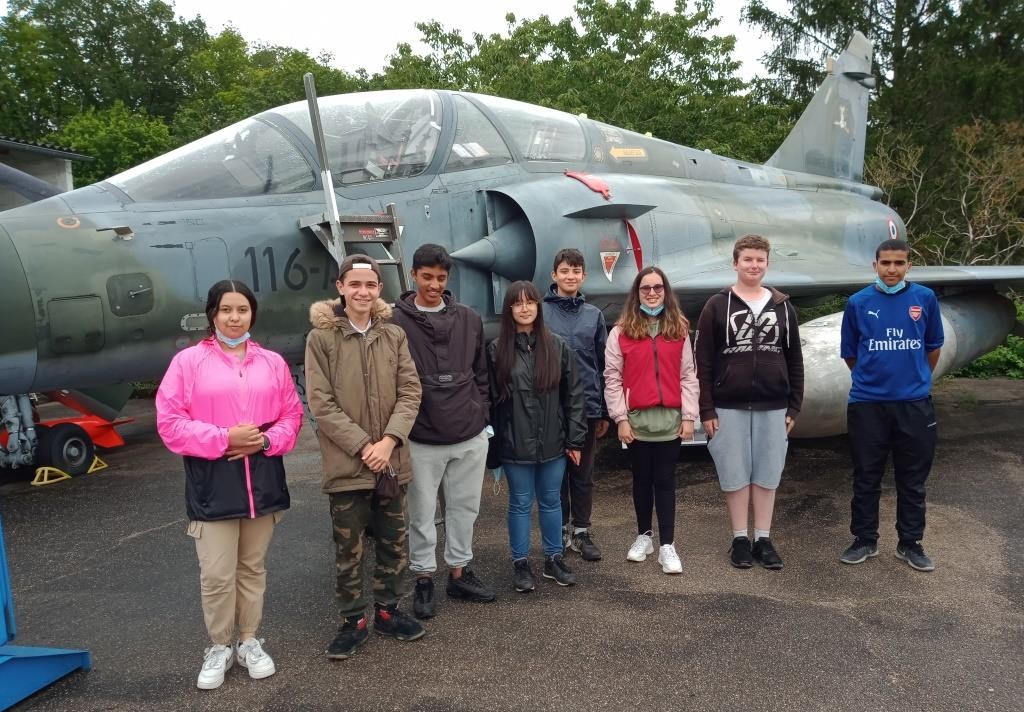 13 juillet 2021 visite des jeunes BIA de l'aéroclub de vol à voile  d'Issoudun