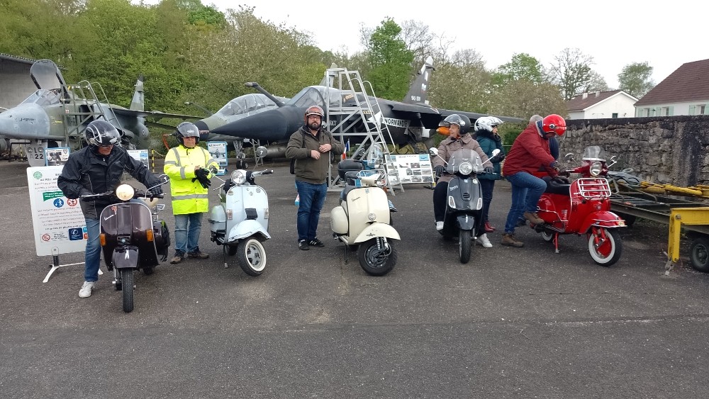13 avril 2025 Visite VESPA CLUB Fourchambault