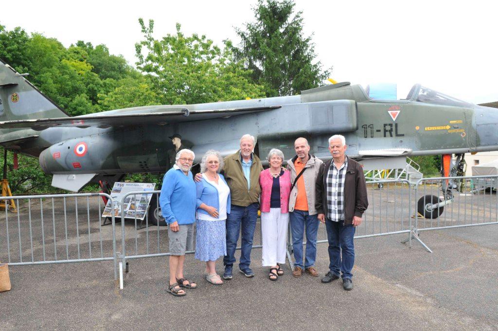 06 juin 2017: Famille américain du crash B-17 le 28 avril 1944