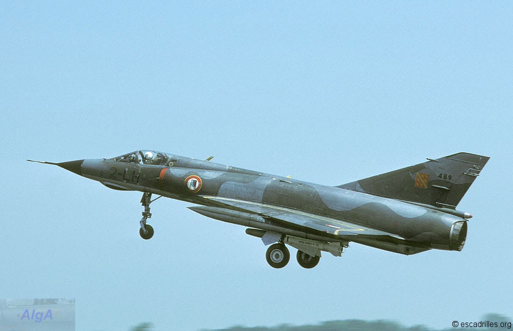 Mirage IIIE n°489 (2-LH) en 1984