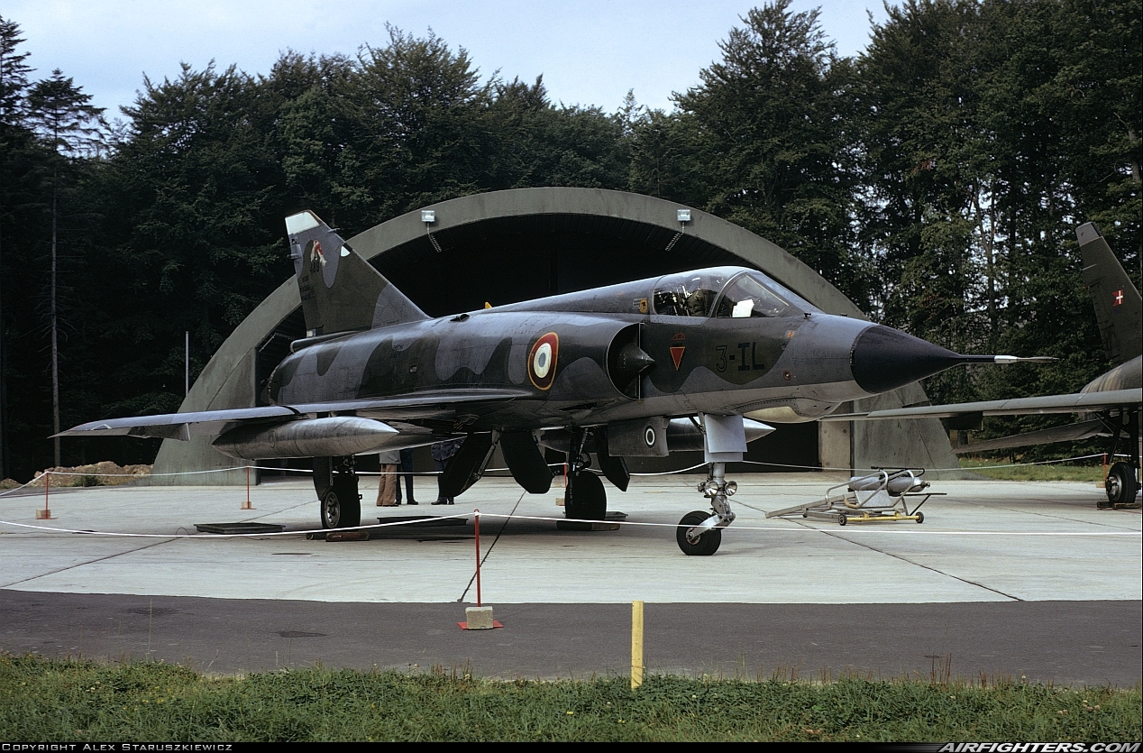 Mirage IIIE n°489 (3-IL) en 1973
