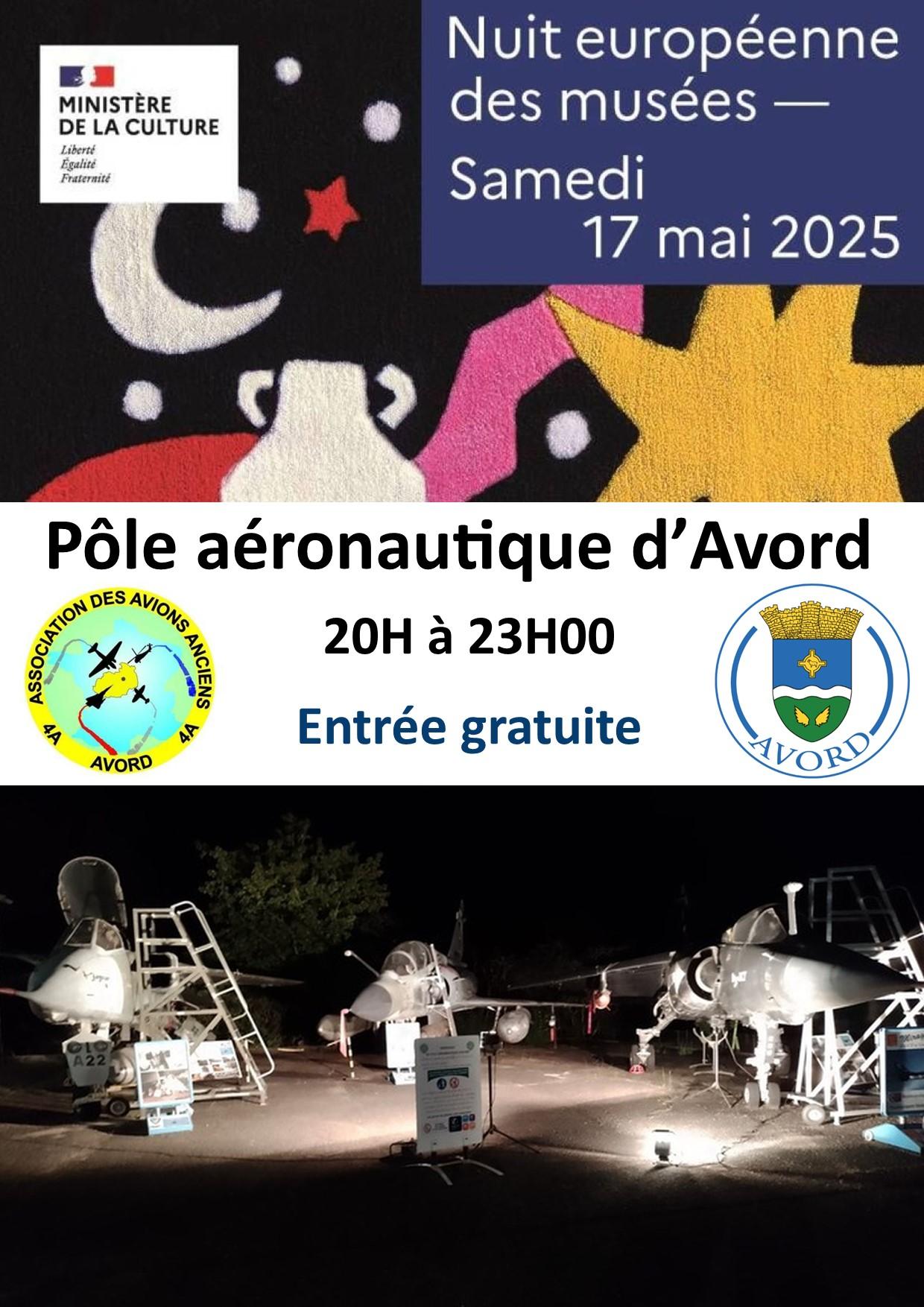 Affiche nuits des musees 2025